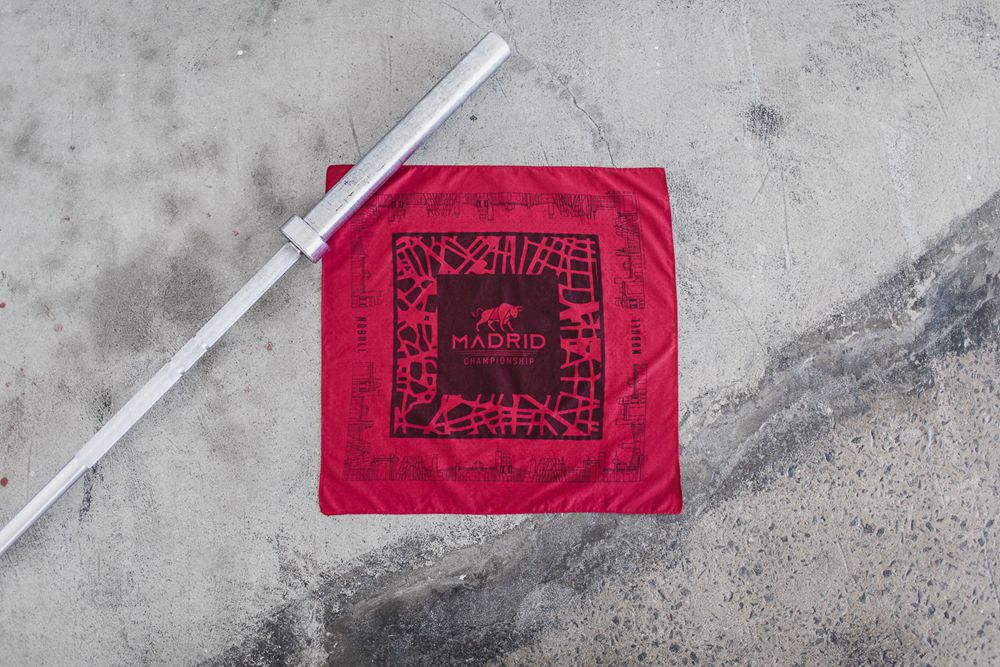 NOBULL Bandana - Red Madrid - Ireland (0851VRQKA)